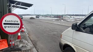 Kontrole na granicy z Litwą. Polska twardo egzekwuje przepisy wobec cudzoziemców