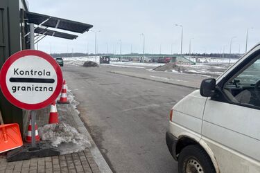 Kontrole na granicy z Litwą. Polska twardo egzekwuje przepisy wobec cudzoziemców