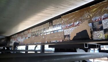 Kontrabanda na torach. Nietypowe znalezisko pod wagonem pociągu z Białorusi