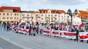 Białystok świętuje Dzień Woli. 108 lat dążeń Białorusinów do niepodległości
