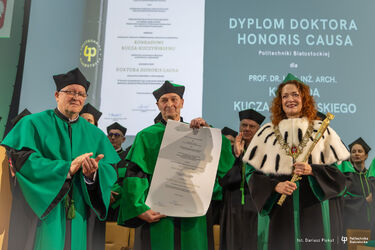 Wybitny architekt doceniony w Białymstoku. Wielki dzień Politechniki