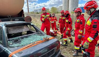 Alarm na torach! Strażacy z Podlasia sprawdzali gotowość podczas ćwiczeń 