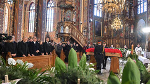 Pogrzeb Łukasza Litewki. Posła i społecznika żegnały tłumy