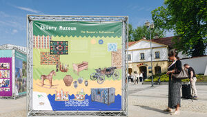 Podlaskie Muzeum Kultury Ludowej świętuje jubileusz. Wystawa na Rynku Kościuszki
