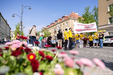 Razem przeciw barierom. Za nami 24. Marsz Godności Osób Niepełnosprawnych 