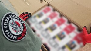 Podróbki w naczepach. KAS przechwyciła milionowy towar
