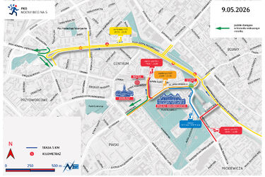 Półmaraton w Białymstoku. Autobusy BKM pojadą inaczej [TRASY]