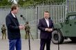 Minister z Irlandii na granicy z Białorusią. Rozmawiano o bezpieczeństwie