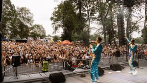 73. Urodziny Zabłudowa. Na scenie Skolim, Ronnie Ferrari i Łobuzy