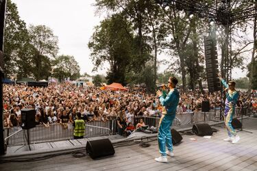 73. Urodziny Zabłudowa. Na scenie Skolim, Ronnie Ferrari i Łobuzy