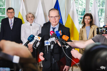 Andrzej Poczobut uhonorowany w Podlaskiem. "Nie jestem sam"