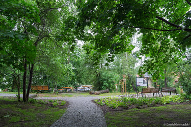 Leśny zakątek w mieście. Przy ul. Niskiej otwarto nowy park
