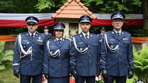 Policyjne małżeństwo z Białegostoku odznaczone za ratowanie życia