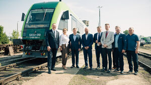Pierwszy zmodernizowany szynobus wrócił na podlaskie tory