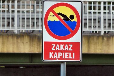 Zakaz kąpieli na Plaży Miejskiej w Supraślu. Powodem bakterie w wodzie