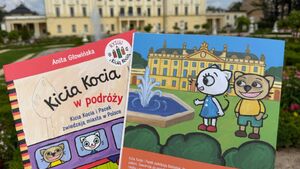 „Tu jest jak w bajce!” Kicia Kocia odwiedziła Białystok