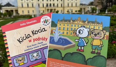 „Tu jest jak w bajce!” Kicia Kocia odwiedziła Białystok
