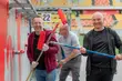 Wielkie malowanie. Za wałki wzięło się m.in. szefostwo Jagi i stadionu