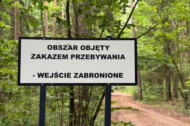 Rowerami wjechały do strefy buforowej. Dostały po 500 zł mandatu