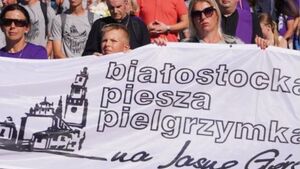 Utrudnienia na ulicach Białegostoku. Przez miasto przejdą pielgrzymi