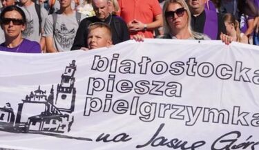 Utrudnienia na ulicach Białegostoku. Przez miasto przejdą pielgrzymi