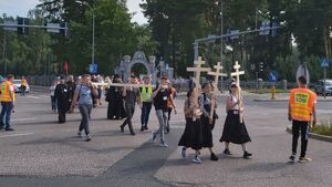 Pielgrzymka na Grabarkę przejdzie przez Białystok. Będą utrudnienia w ruchu