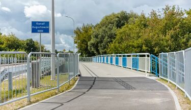 Augustów z nową kładką. Ponad 6 mln zł na bezpieczeństwo pieszych i rowerzystów