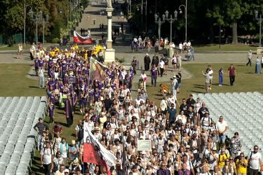 Blisko 500 kilometrów i 14 dni w drodze. Białostoccy pielgrzymi dotarli na Jasną