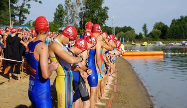 Triathlonowe emocje na Dojlidach. Wyłoniono mistrzów Polski