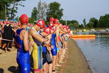Triathlonowe emocje na Dojlidach. Wyłoniono mistrzów Polski