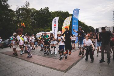 Rolkarze po raz ostatni wyjadą na ulice Białegostoku. Miasto rozbłyśnie