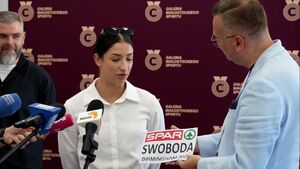 Buty Ewy Swobody trafiły do Galerii Białostockiego Sportu. „Aż mnie zatkało”