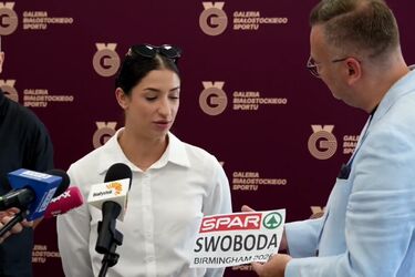 Buty Ewy Swobody trafiły do Galerii Białostockiego Sportu. „Aż mnie zatkało”
