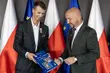 Karol Jakubowski z Odznaką Honorową Województwa Podlaskiego