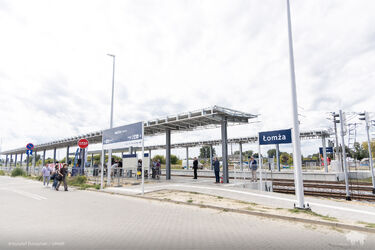 Do Łomży wróciły pociągi. Teraz powstanie tam nowy dworzec