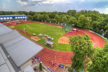 Stadion w Zwierzyńcu ma już 100 lat. Jubileusz z tortem i zawodami