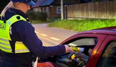 13 kierowców na podwójnym gazie w dwie godziny. Rekordzista miał 1,5 promila