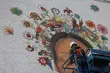 Nowy mural powstaje w Białymstoku. Podlaskie symbole na wielkiej ścianie