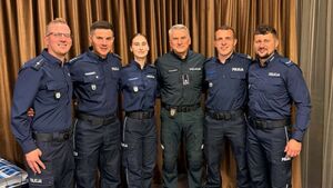 Podlascy policjanci wygrali międzynarodową rywalizację na Litwie