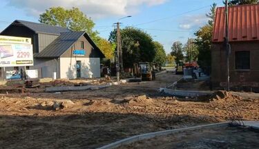 Sokółka przebudowuje ul. Wyszyńskiego. Prace potrwają do listopada