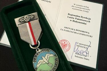 Podlaskie lasy docenione za rozwój turystyki. Jest ministerialne wyróżnienie
