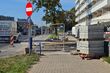 Utrudnienia drogowe w Krupnikach. Trwa układanie kostki 