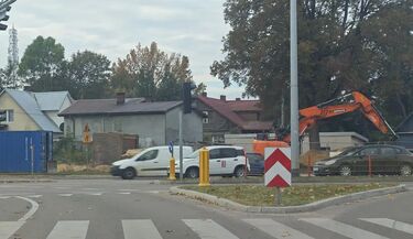 Utrudnienia na ul. Sokólskiej. Remont mostku nad Białą
