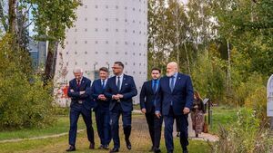 Minister nauki z wizytą na UwB. Nowy budynek i kampus zrobiły wrażenie