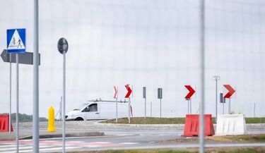 DK64 między Elżbiecinem a Marianowem otwarta. Powstało rondo przy DW668