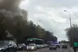 Pożar pustostanu na Białostoczku. Zamknięty pas ruchu