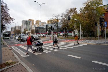 Nowe światła na Alei Piłsudskiego. To przejście było niebezpieczne