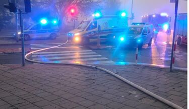 Tragiczny pożar przy ul. Boboli w Białymstoku. Znaleziono ciało mężczyzny