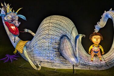 Bajki, światła i bohaterowie książek. Dziś otwarcie Lumina Park