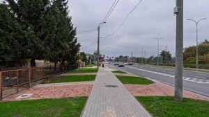 Białystok dba o pieszych. Nowy chodnik już gotowy